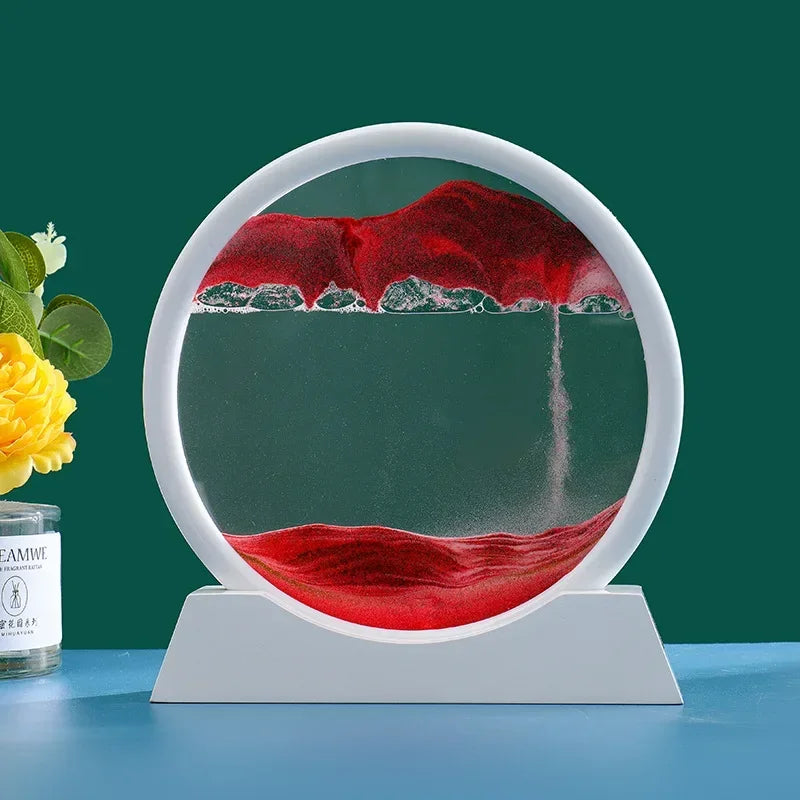 3D Moving Sand Art Hourglass