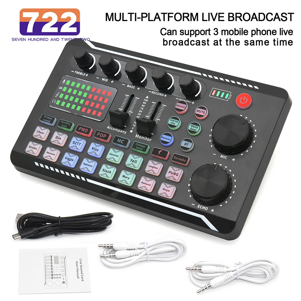 Live Sound Card & Audio Interface