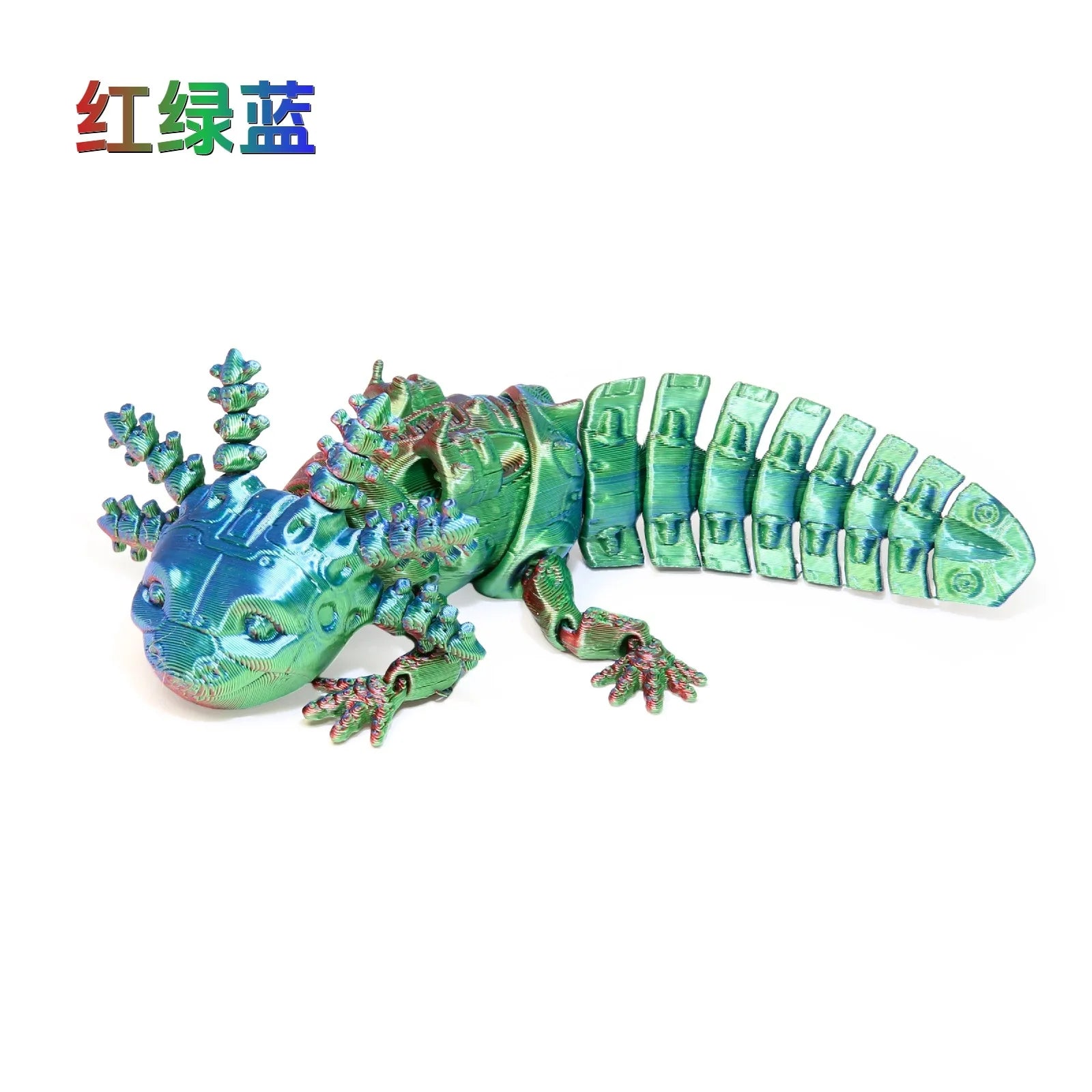 3D Axolotl Mechanical Desk Decor