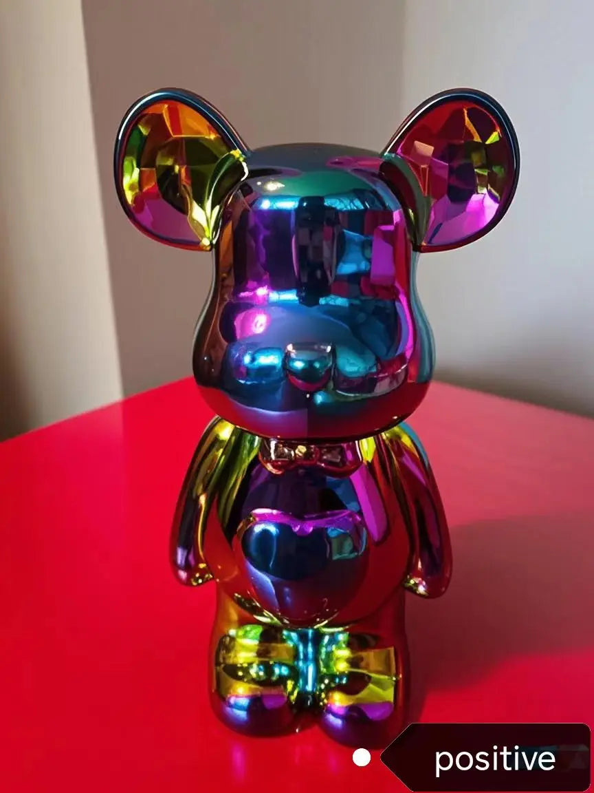 Aesthetic Bear Ceramic Sculpture