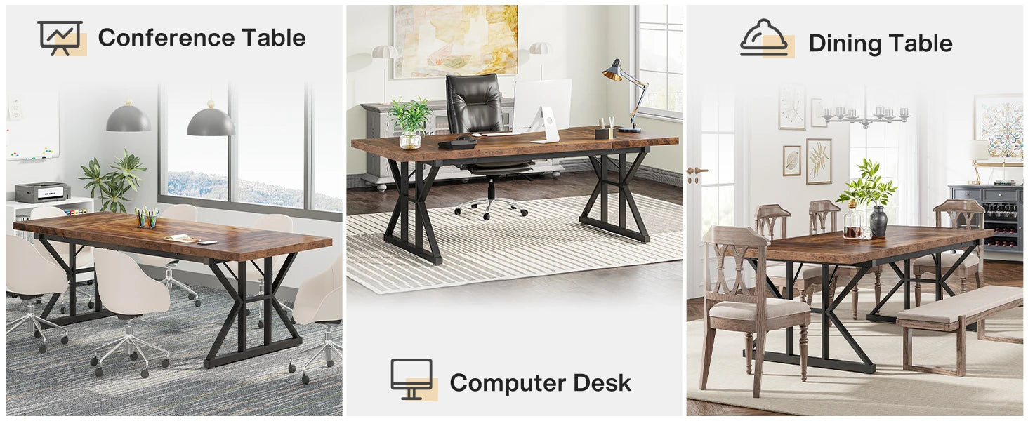 Tribesigns 70.8-Inch Executive Desk