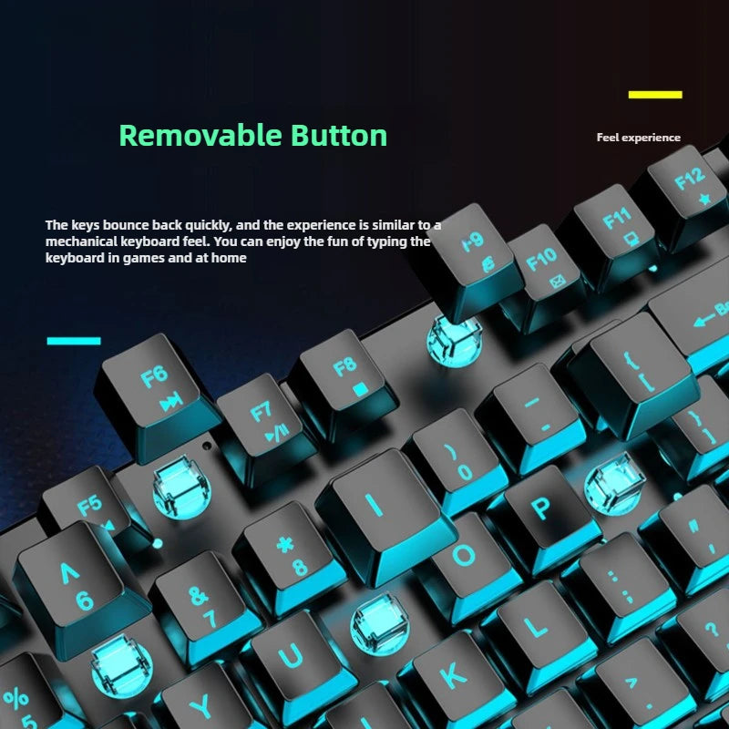 Ergonomic Waterproof Set for Desktop Gamers