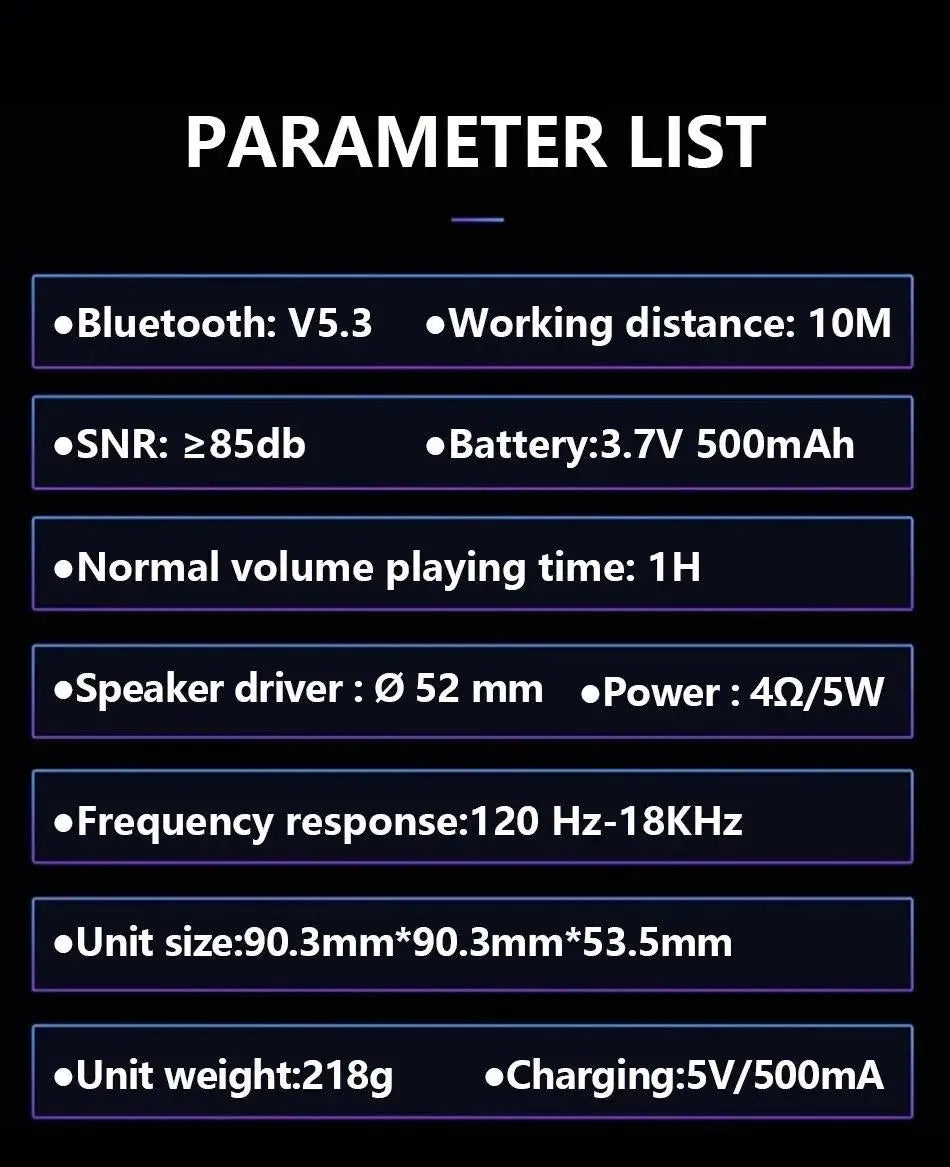 Portable Bluetooth Speaker with FM Radio