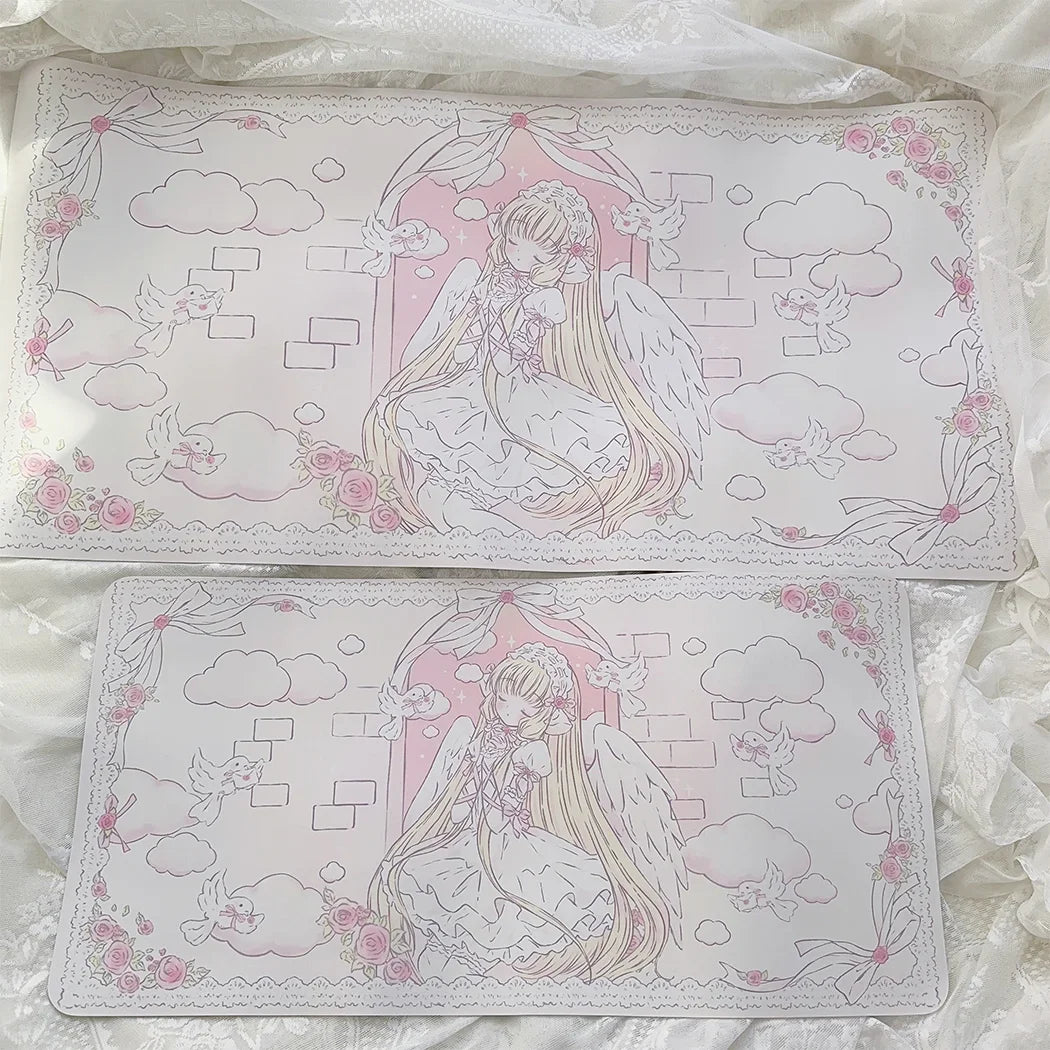 INS Style Cute Girl Mouse Pad