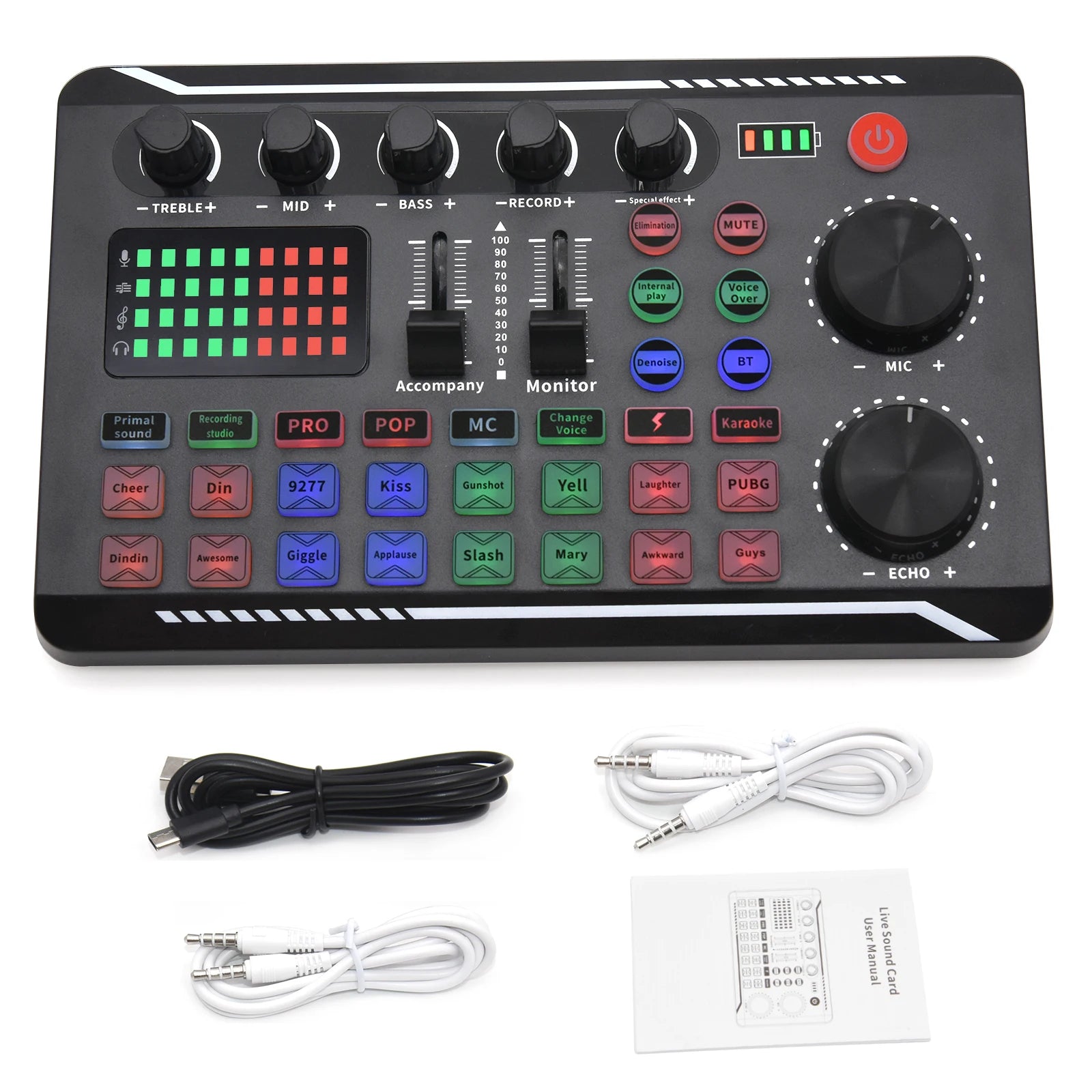 Live Sound Card & Audio Interface