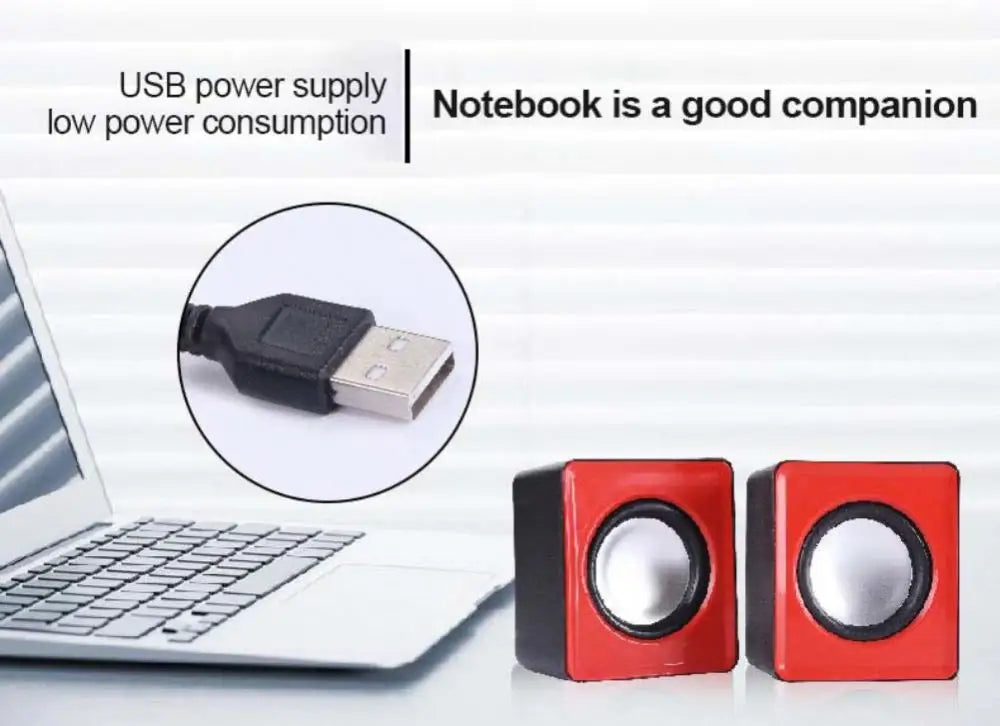 Computer Speaker – Portable USB Sound Box for PC