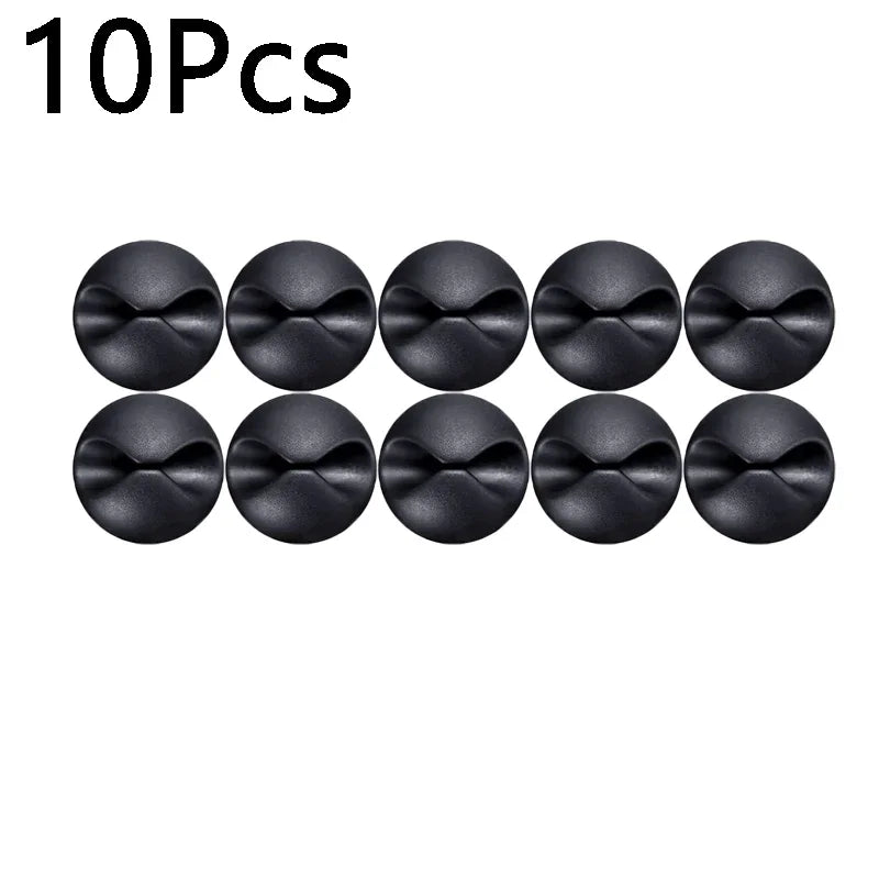 Silicone Self-Adhesive Cable Clips