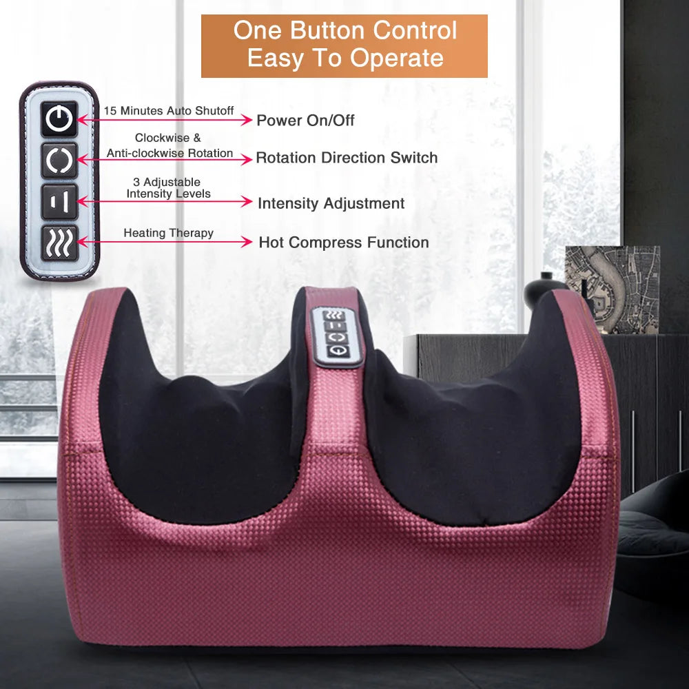 Shiatsu Kneading Roller Machine for Pain Relief & Relaxation