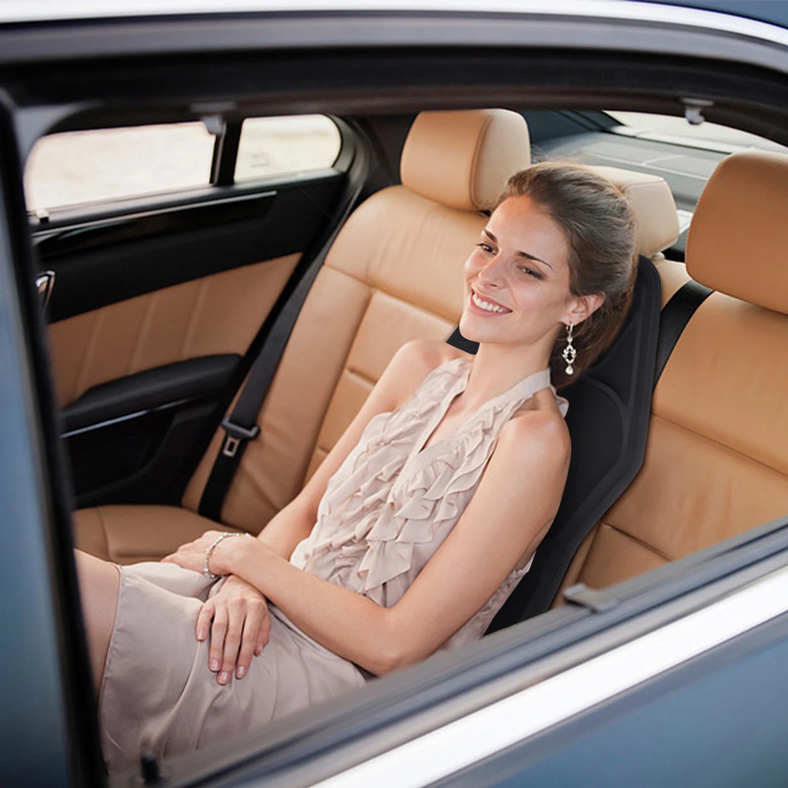 Infrared Full Body Massage Chair Pad for Car, Home & Office