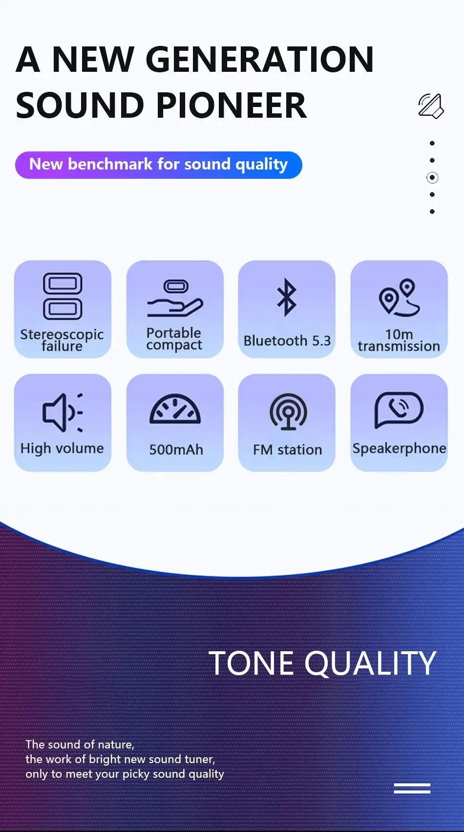 Portable Bluetooth Speaker with FM Radio