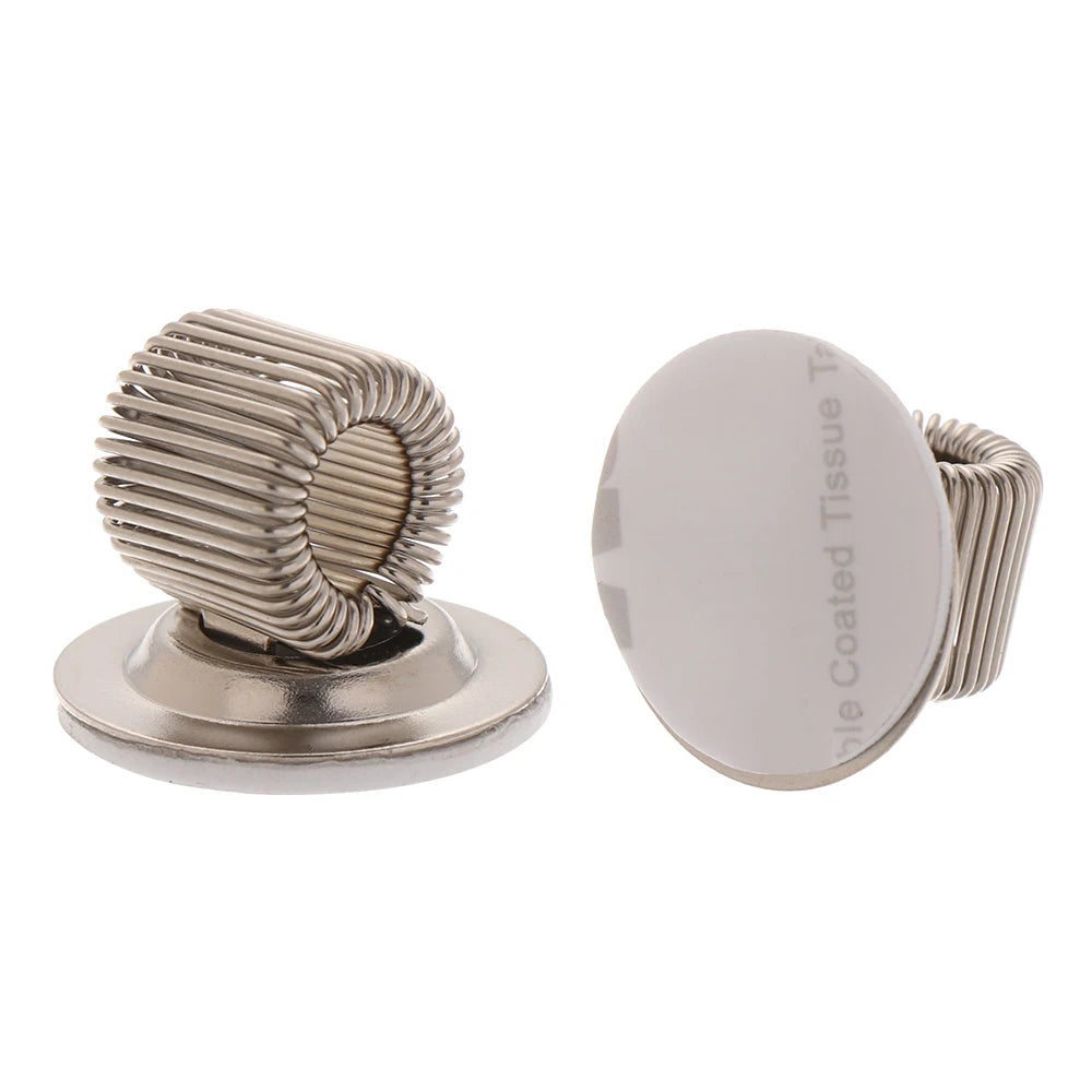 Metal Spring Pen Holder with Clip