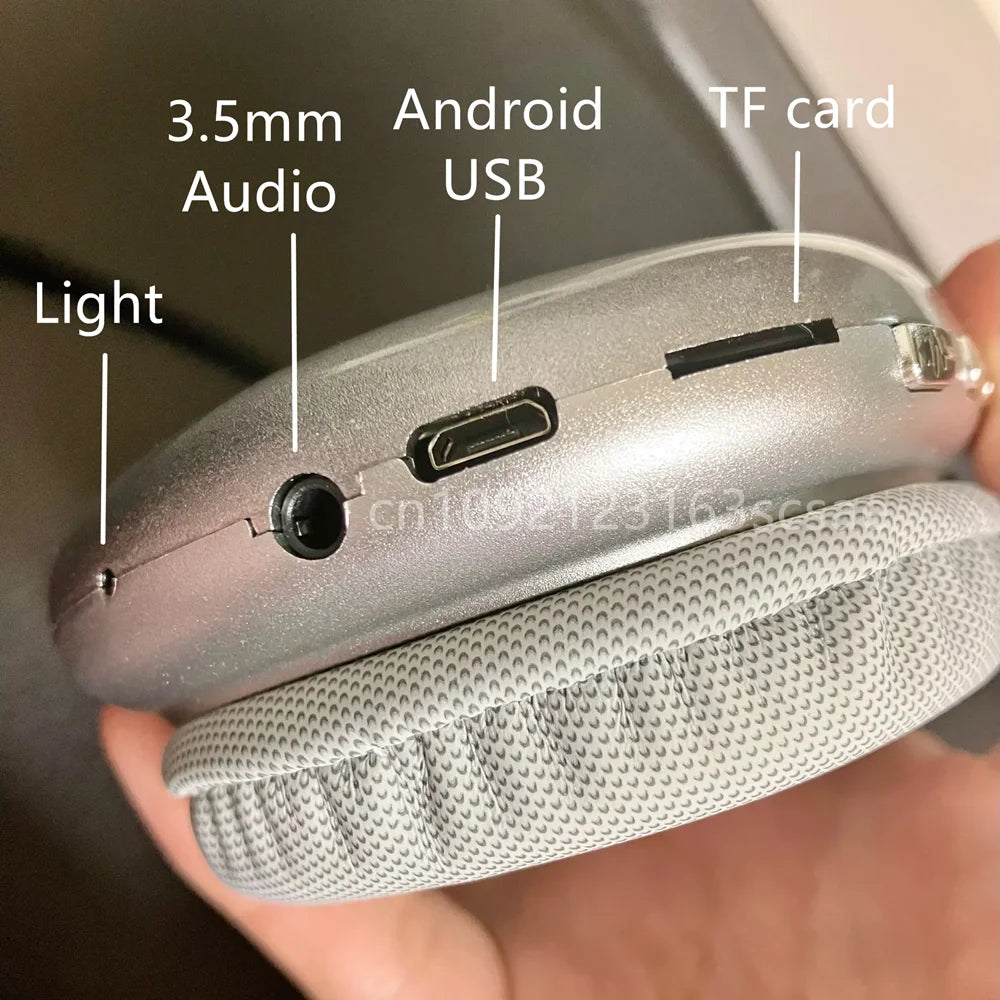 P9 Wireless Bluetooth Headphones – Noise Cancelling Over-Ear Headset with Mic