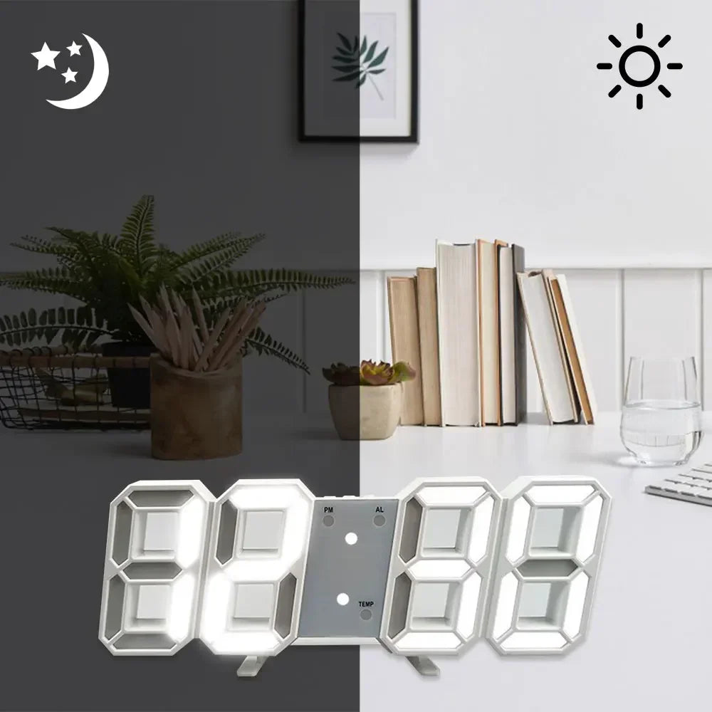 LED Digital Wall & Desk Clock