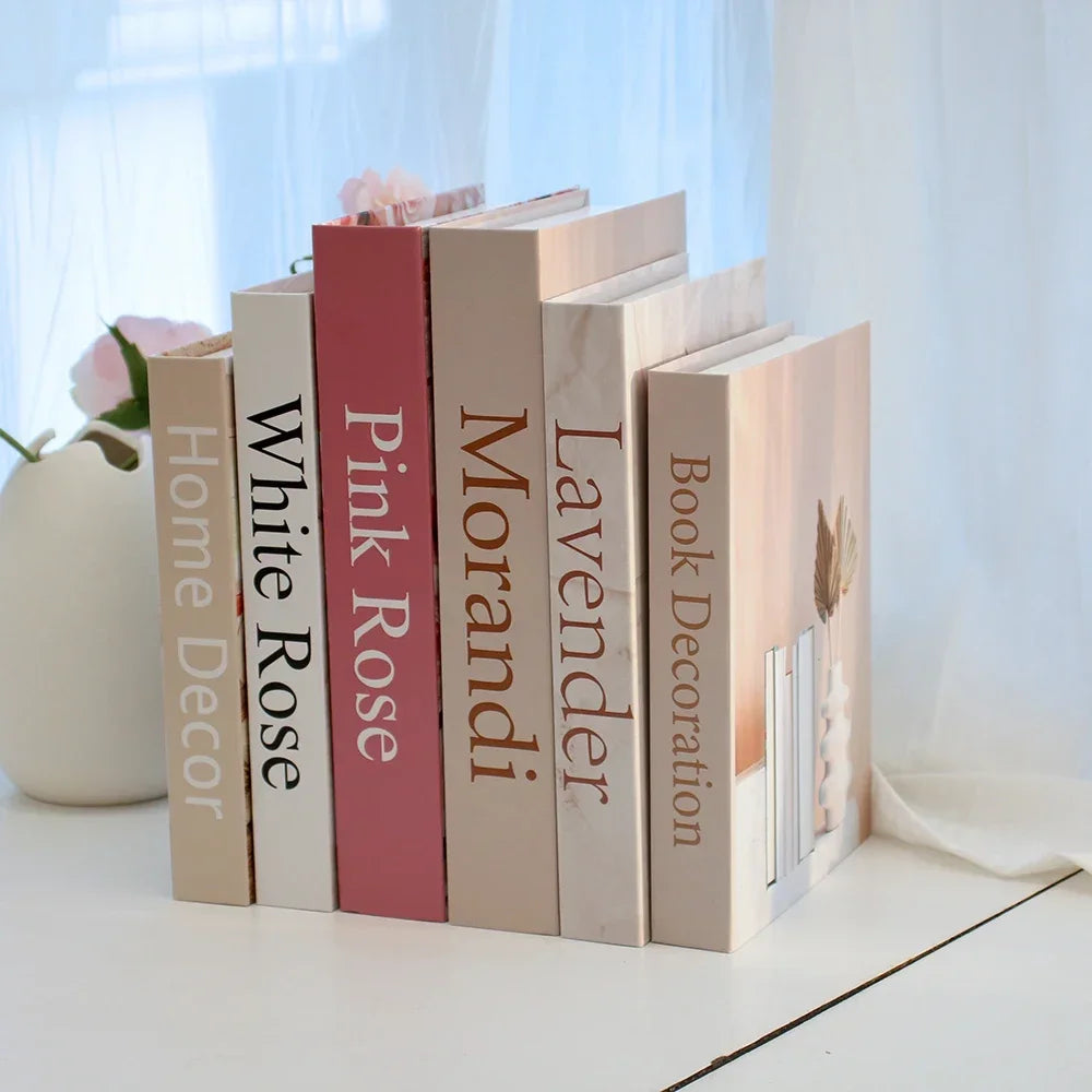 3PCS Fashion Decorative Fake Books