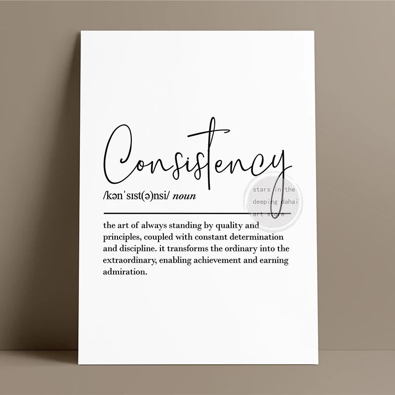 Motivational Quotes Canvas Wall Art