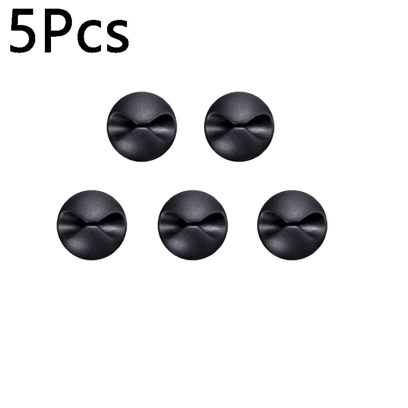 Silicone Self-Adhesive Cable Clips