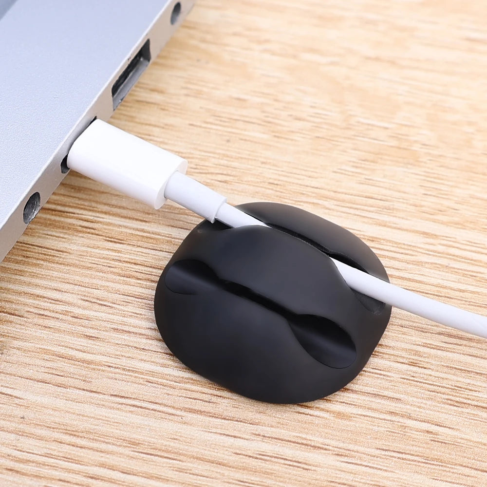 Silicone Self-Adhesive Cable Clips