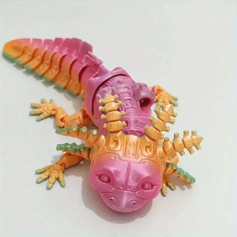 3D Axolotl Mechanical Desk Decor