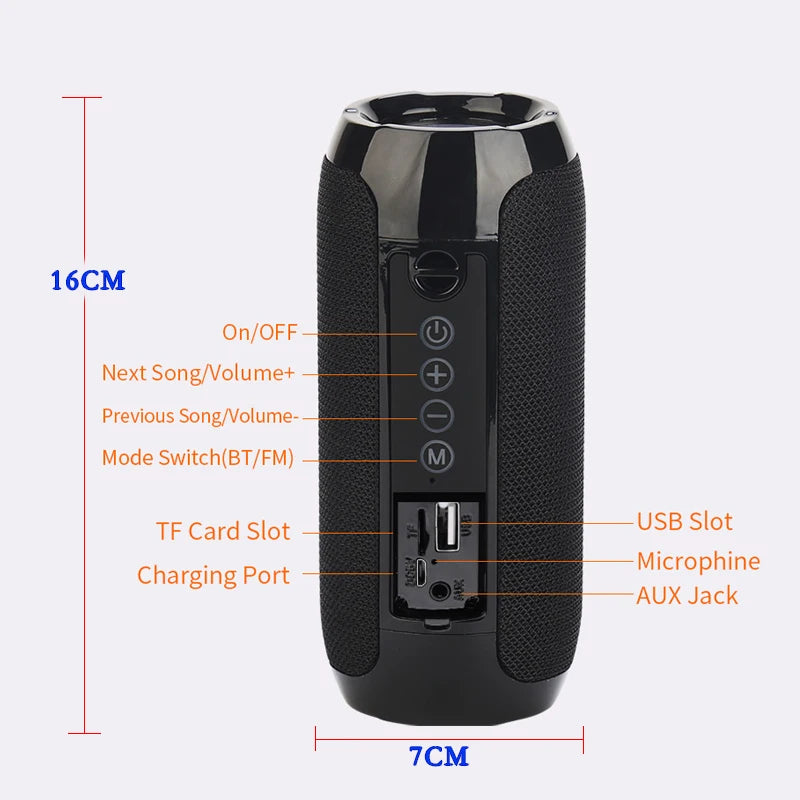 Portable Wireless Bluetooth Speaker