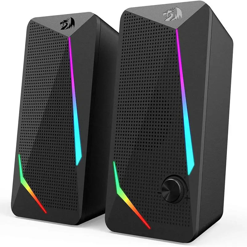 Redrag on GS510 Waltz RGB Desktop Speakers – 2.0 Channel Stereo PC Speakers