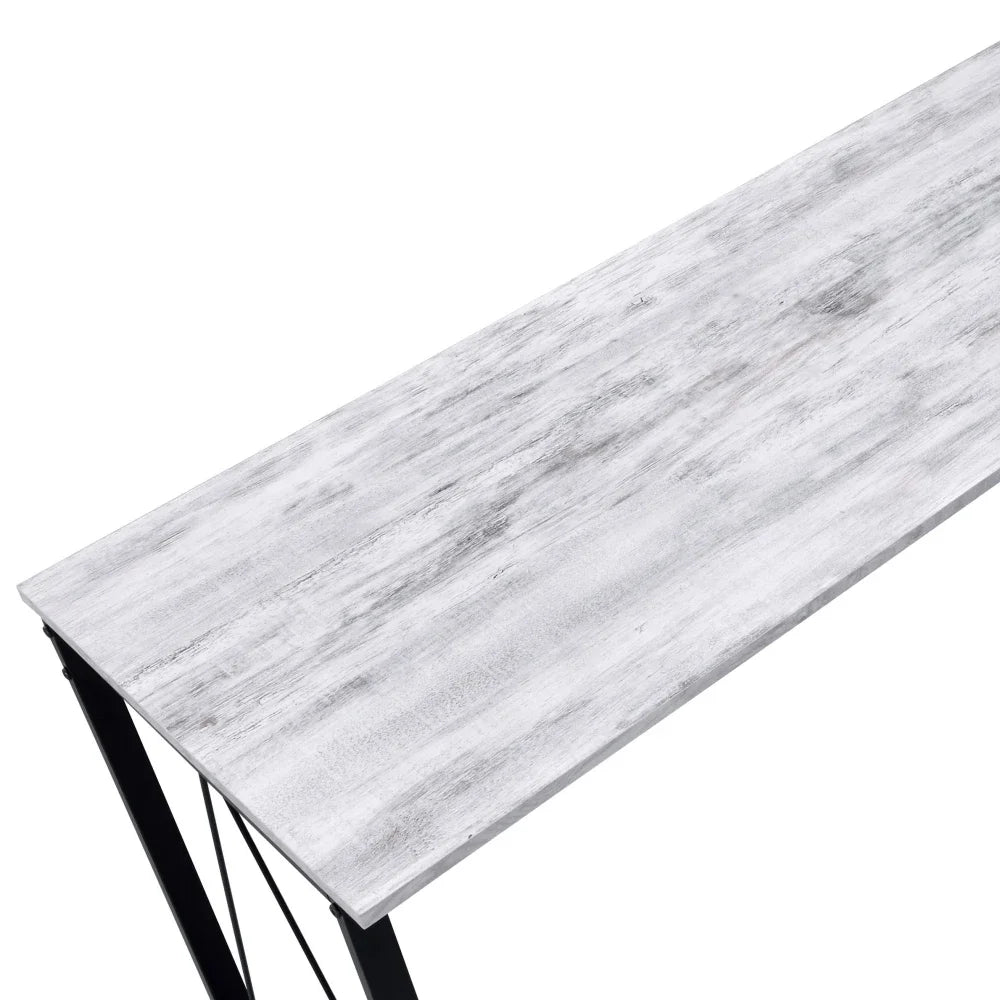 Antique White & Black Writing Desk