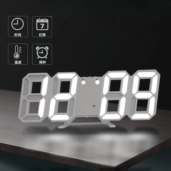 LED Digital Wall & Desk Clock