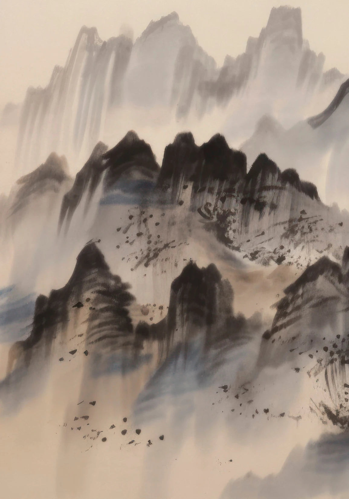 Nordic Zen Landscape Canvas Art