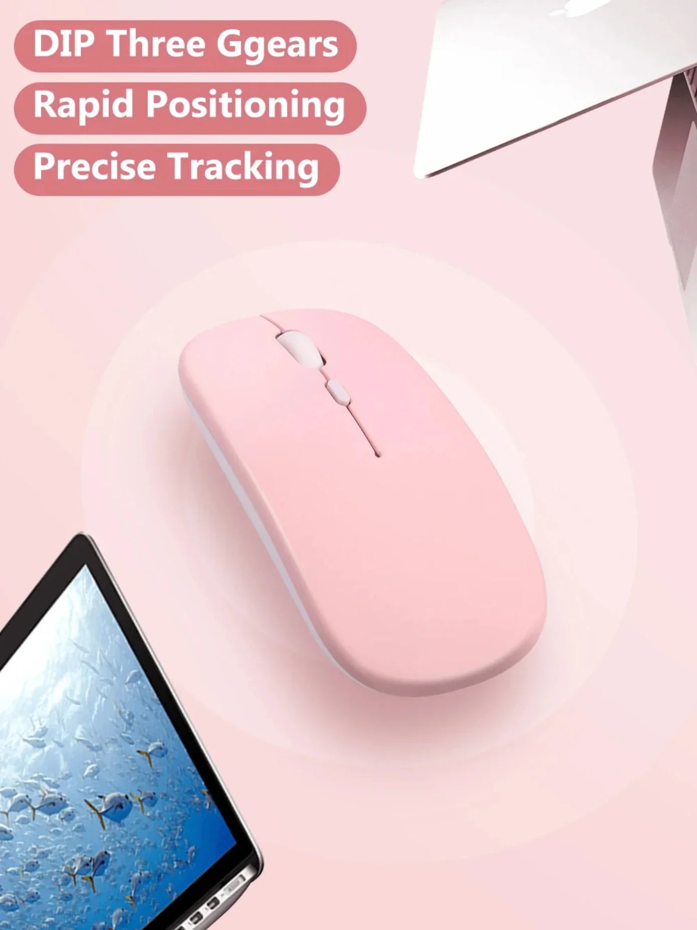 Rechargeable Wireless Bluetooth Mouse