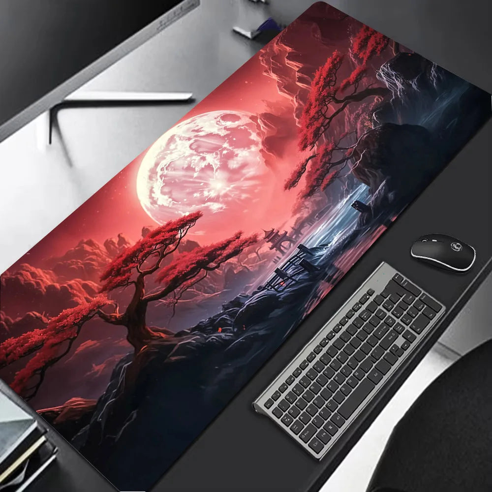 Sakura Scenery Large Gaming Mouse Pad