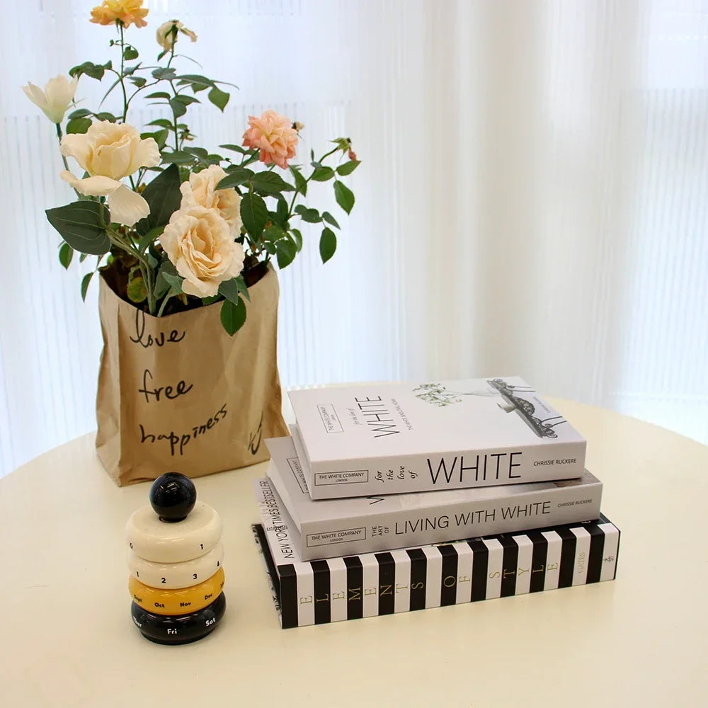 3PCS Fashion Decorative Fake Books