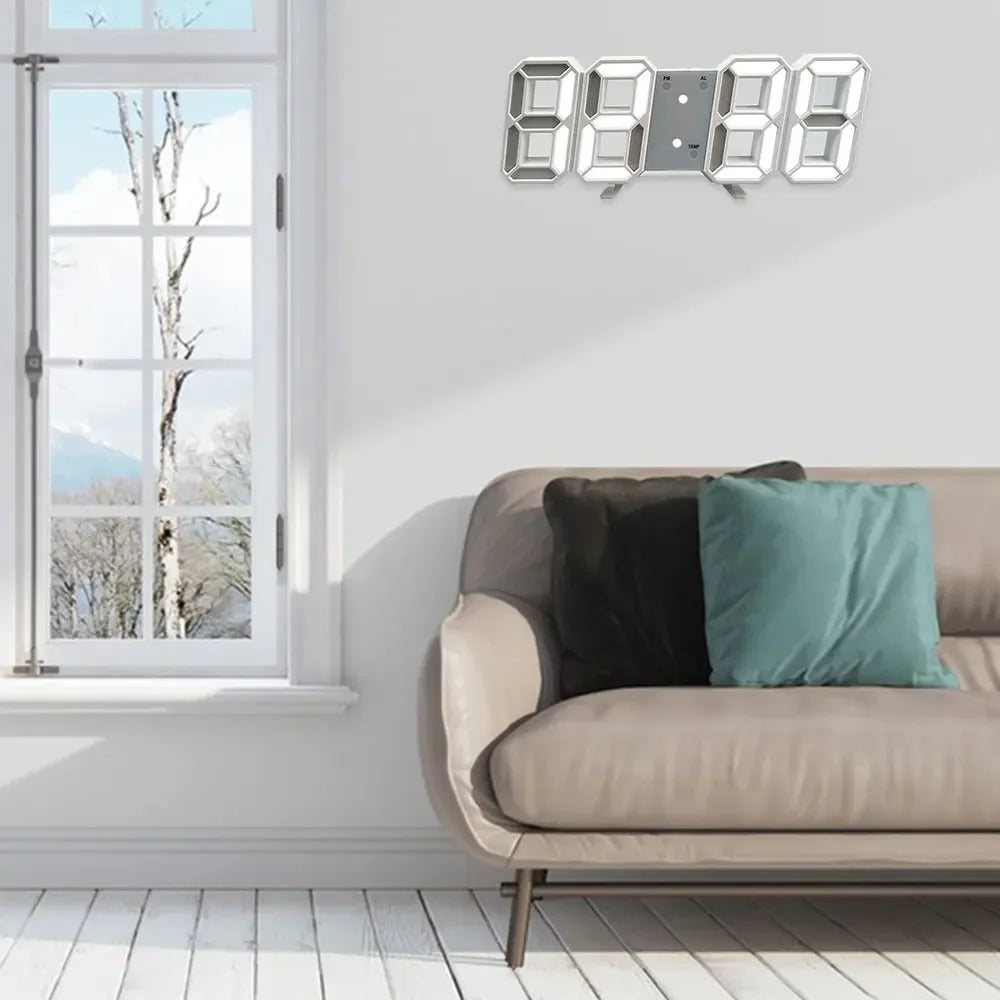 LED Digital Wall & Desk Clock