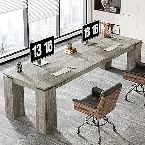 86-Inch Dual Workstation Desk