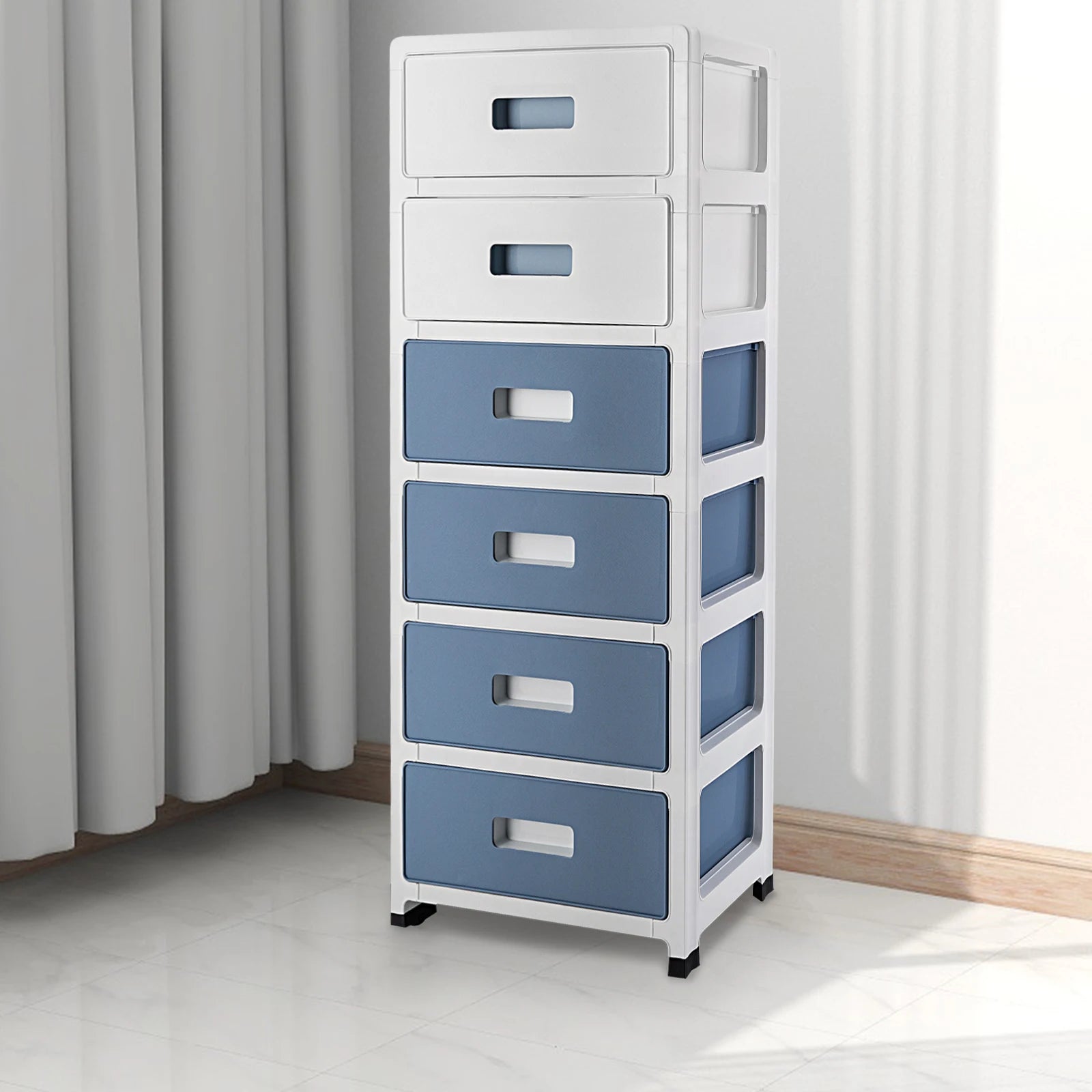 6-Drawer Chest Storage Cabinet