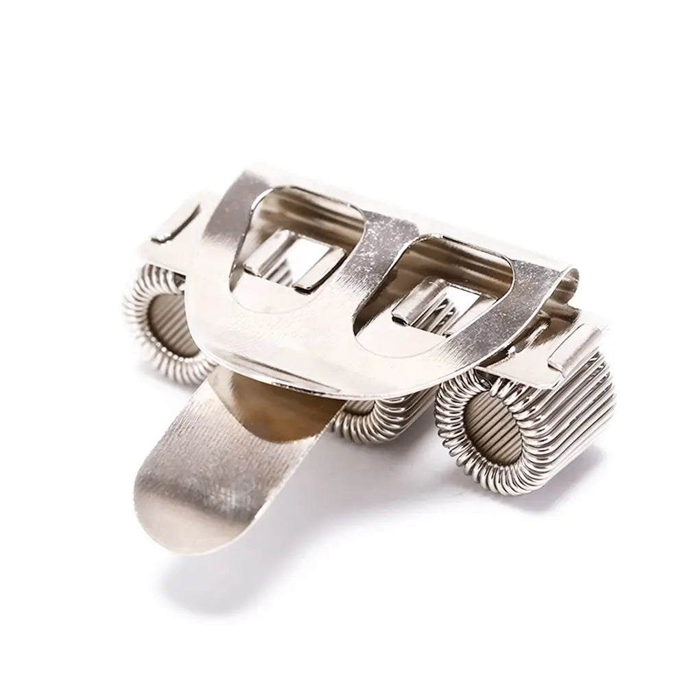 Metal Spring Pen Holder with Clip