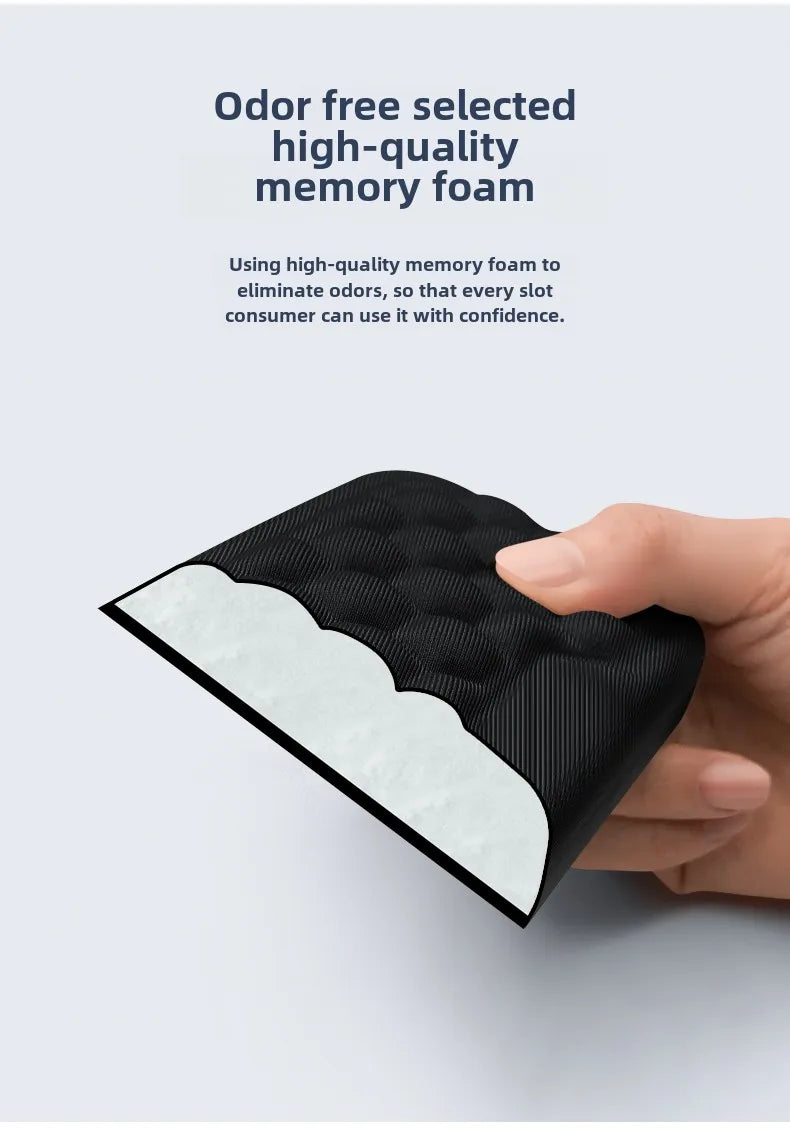 Ergonomic Keyboard and Mouse Wrist Rest Set – Memory Foam Support Pad