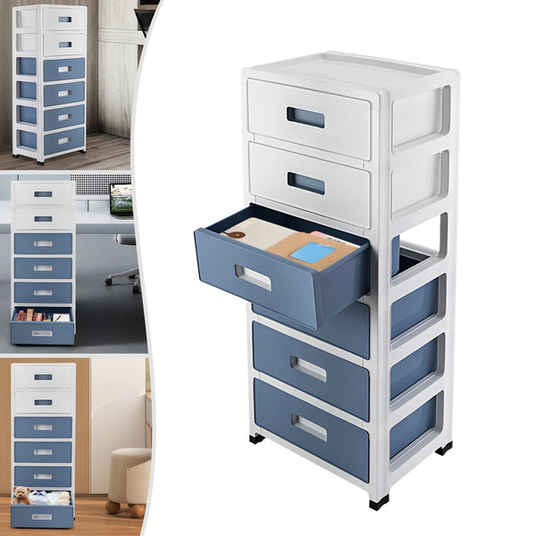 6-Drawer Chest Storage Cabinet