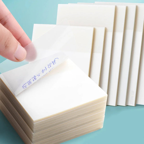 Transparent Waterproof Sticky Notes Pad