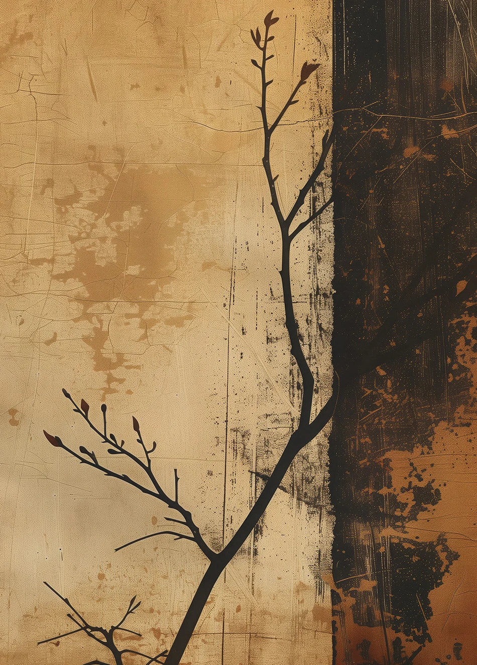 Nordic Zen Landscape Canvas Art