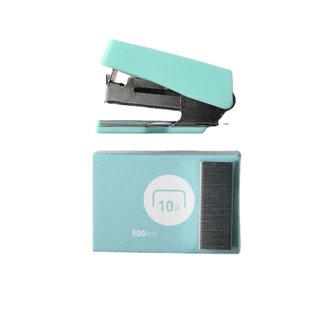 Mini Metal Stapler with 500 Staples