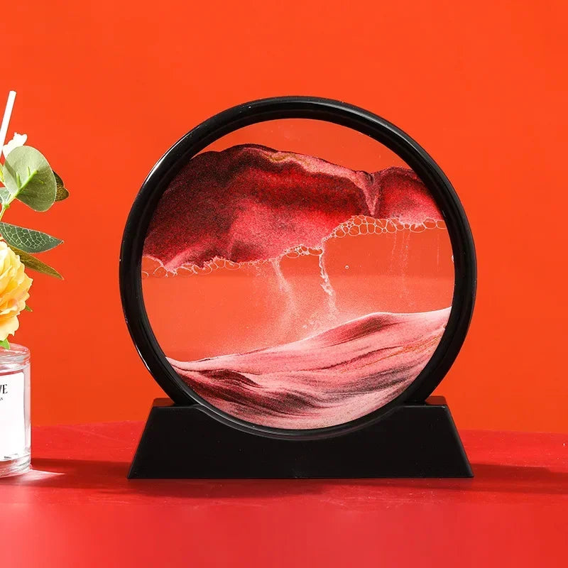 3D Moving Sand Art Hourglass