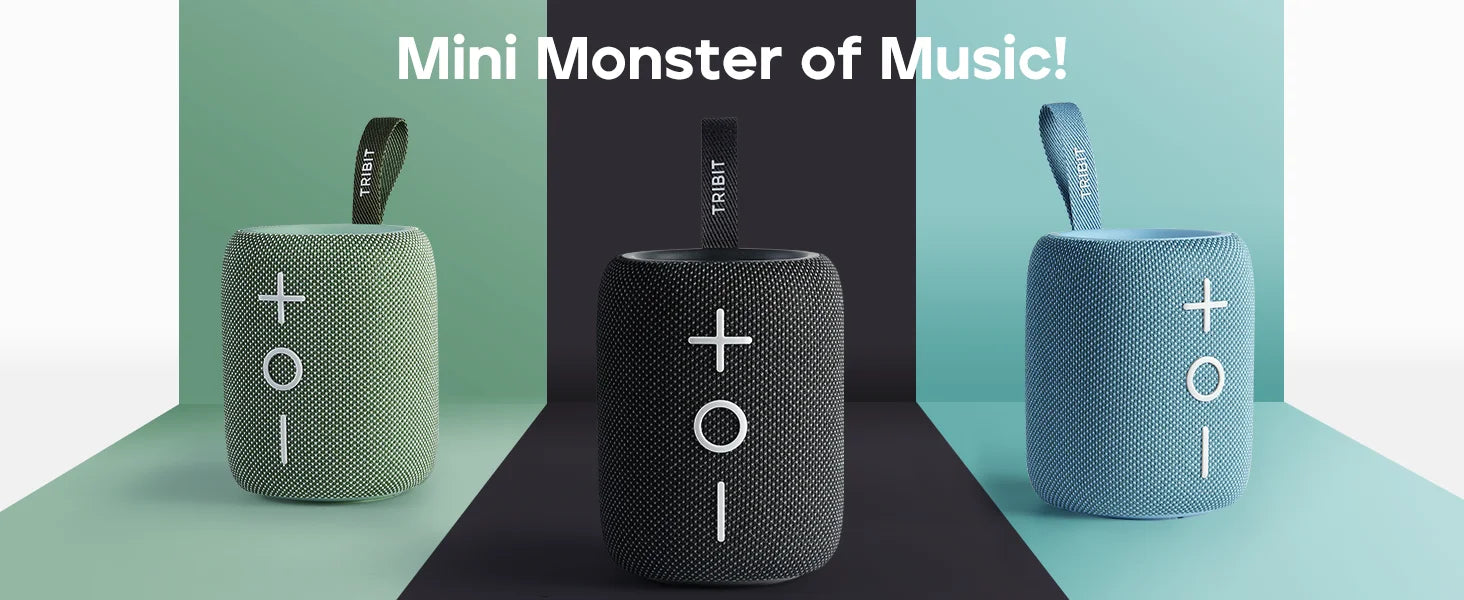 TRIBIT StormBox Mini Bluetooth Speaker