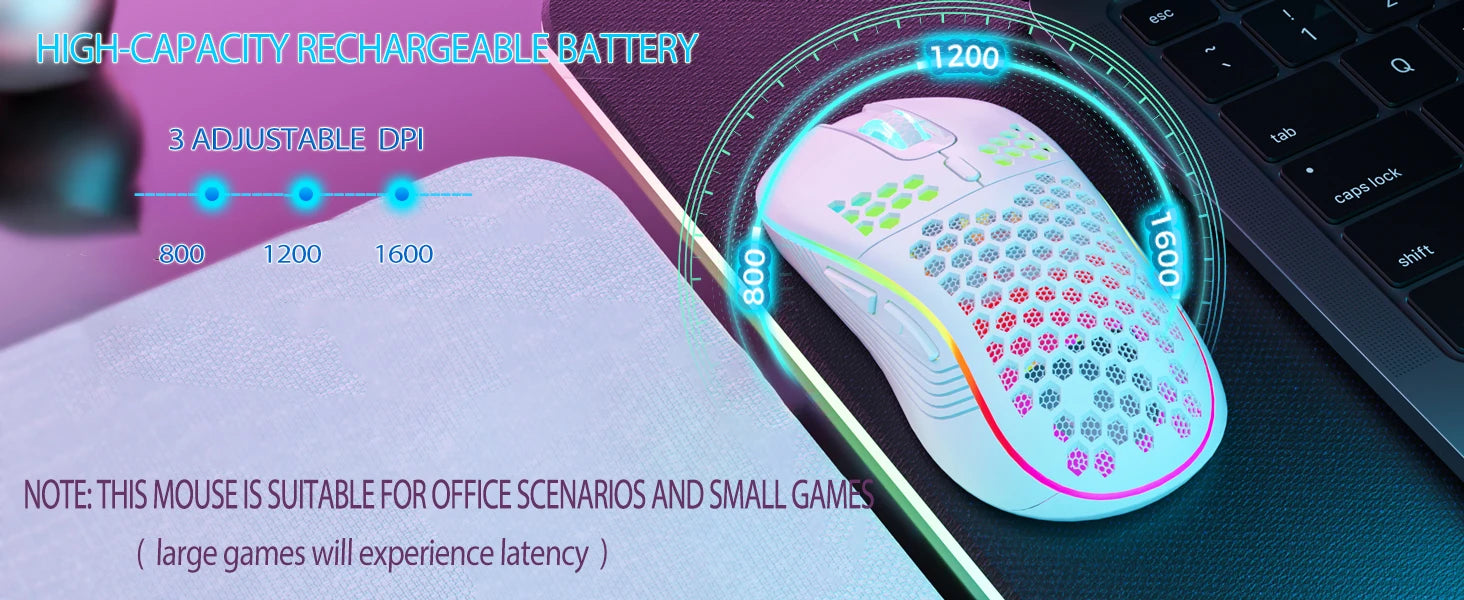 2.4G Wireless RGB Gaming Mouse