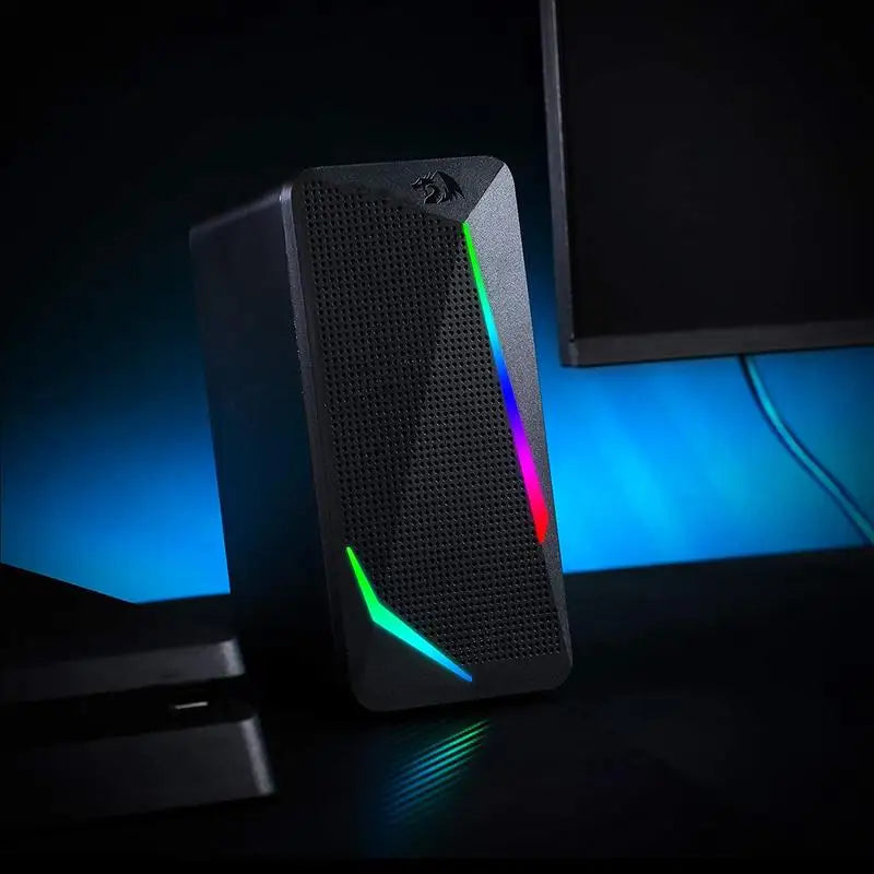 Redrag on GS510 Waltz RGB Desktop Speakers – 2.0 Channel Stereo PC Speakers