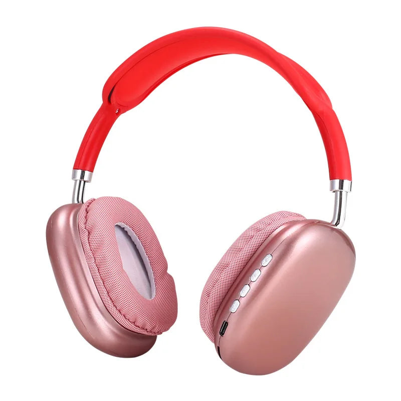 P9 Wireless Bluetooth Headphones – Noise Cancelling Over-Ear Headset with Mic