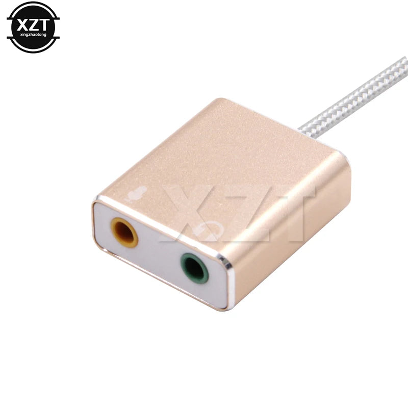 USB Type-C External Sound Card Adapter