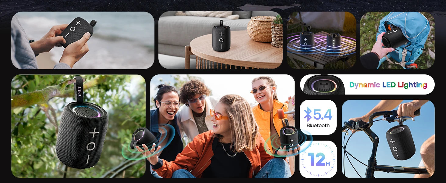 TRIBIT StormBox Mini Bluetooth Speaker
