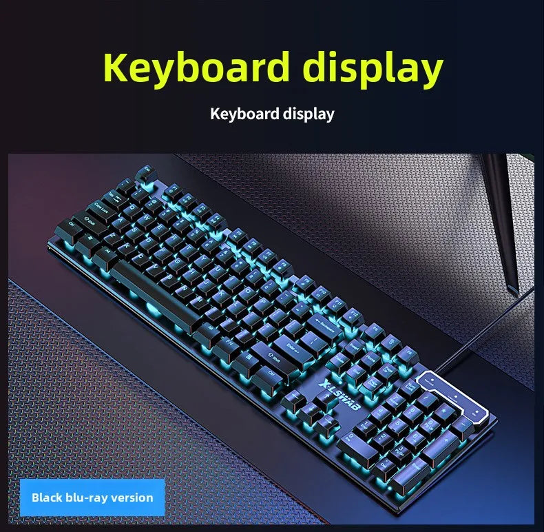 Ergonomic Waterproof Set for Desktop Gamers