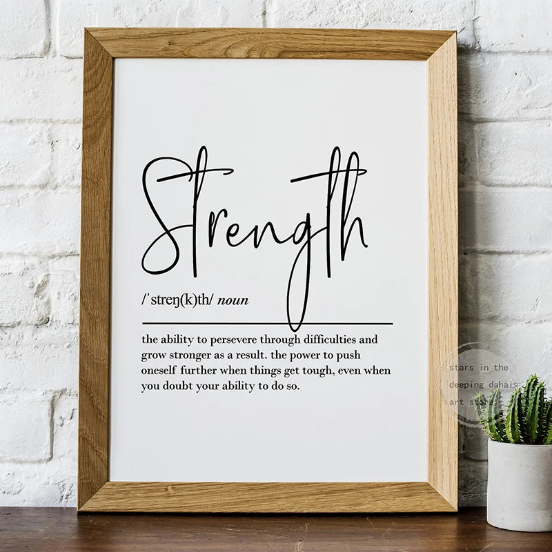 Motivational Quotes Canvas Wall Art