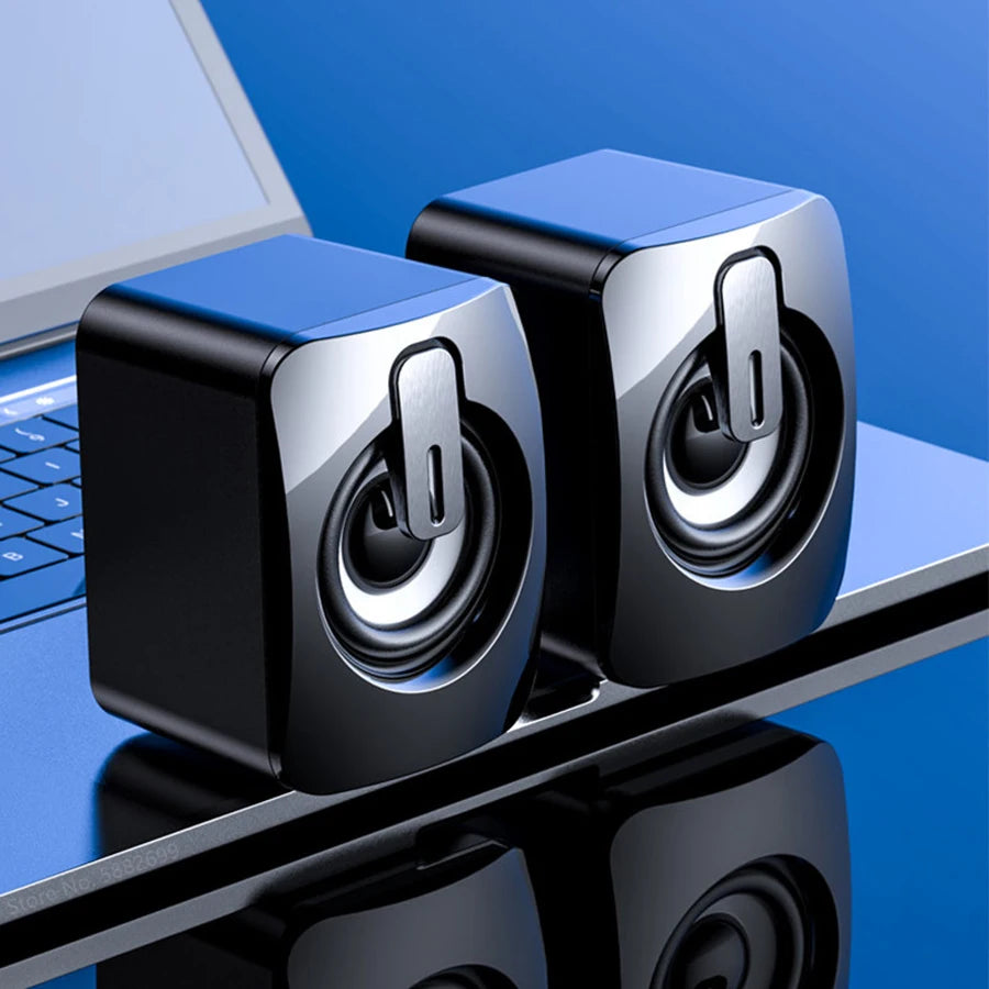 Mini PC Speaker – USB Powered Sound Box for Computer
