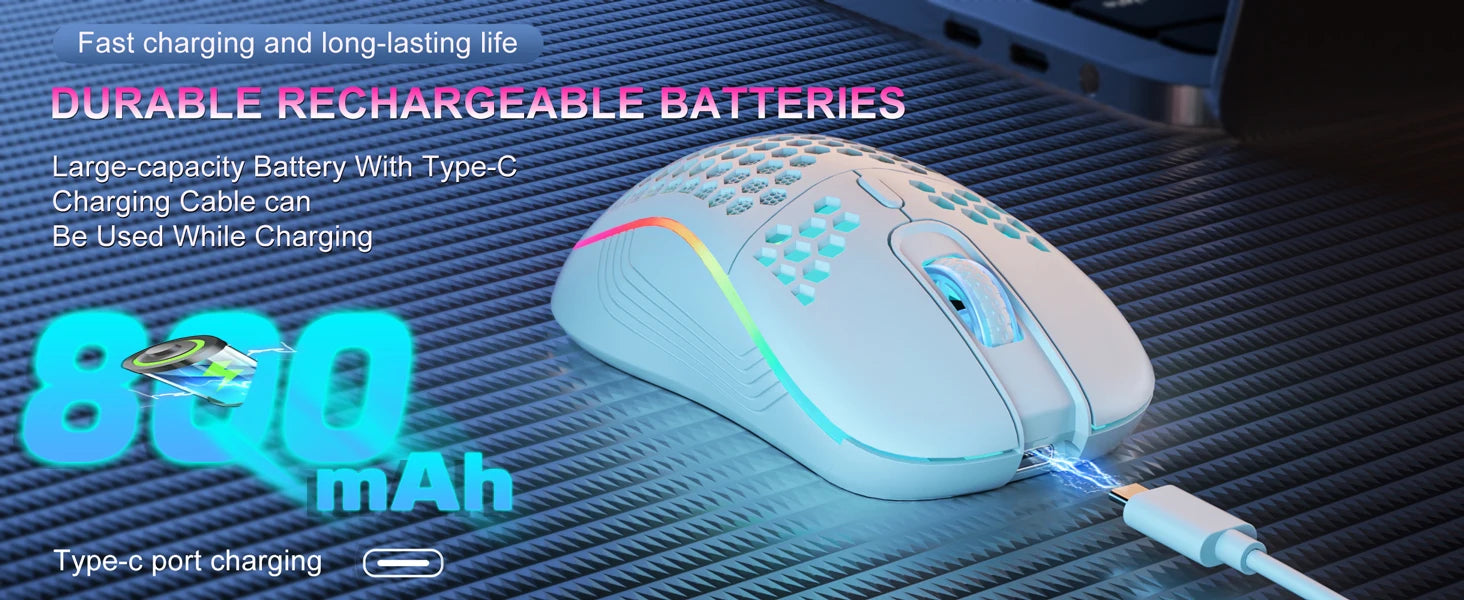 2.4G Wireless RGB Gaming Mouse